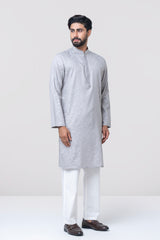 Regular Fit Embroidered Semi-Formal Panjabi