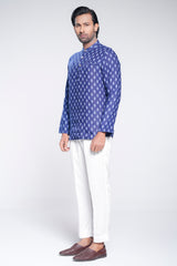 Regular Fit Linen Printed Fatua