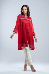 Smart Fit Embroidered Ethnic Kurti