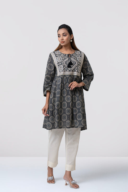 Relaxed Fit Printed Ethnic Kurti