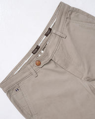 Regular Fit Solid Chinos