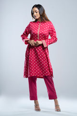 Smart Fit Jacquard Lawn Kurta