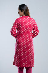 Smart Fit Jacquard Lawn Kurta