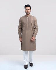 Regular Fit Embroidered Blended Fabric Formal Panjabi
