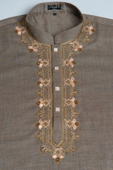Regular Fit Embroidered Formal Panjabi