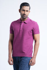 Regular Fit Ottoman Jersey Polo Shirt