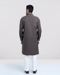 Regular Fit Embroidered Blended Fabric Formal Panjabi