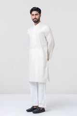 Regular Fit Embroidered Semi-Formal Panjabi