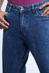 Straight Fit Indigo Jeans