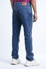 Straight Fit Indigo Jeans