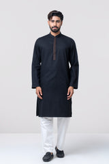 Regular Fit Embroidered Semi-Formal Panjabi