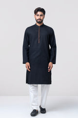 Regular Fit Embroidered Semi-Formal Panjabi