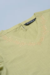 Regular Fit Embroidered Mystika Set