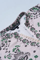 Floral Printed Long Dress - Mystika