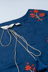 Smart Fit Embroidered Three-Piece Semi-Formal Lawn