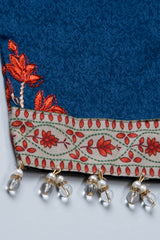 Smart Fit Embroidered Three-Piece Semi-Formal Lawn