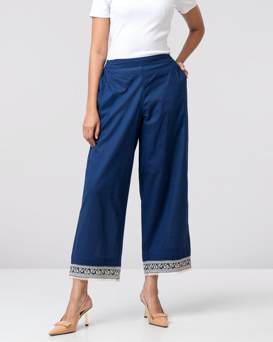 Relaxed Fit Ethnic Pant