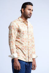 Slim Fit Printed Casual Shirt
