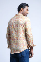 Slim Fit Printed Casual Shirt