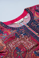 Smart Fit Three-Piece Semi-Formal Lawn with Chiffon Dupatta
