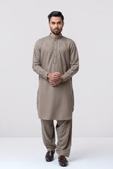 Regular Fit Embroidered Semi-Formal Kabli Set