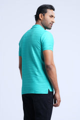 Regular Fit Ottoman Jersey Polo Shirt