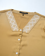Relaxed Fit Embroidered Fashion Top