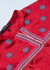 Smart Fit Embroidered Ethnic Kurti