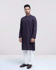 Regular Fit Embroidered Semi-Formal Panjabi