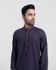 Regular Fit Embroidered Semi-Formal Panjabi
