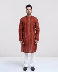 Regular Fit Printed Panjabi