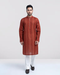 Regular Fit Printed Panjabi