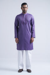 Regular Fit Embroidered Semi-Formal Panjabi