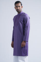 Regular Fit Embroidered Semi-Formal Panjabi