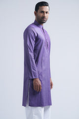 Regular Fit Embroidered Semi-Formal Panjabi