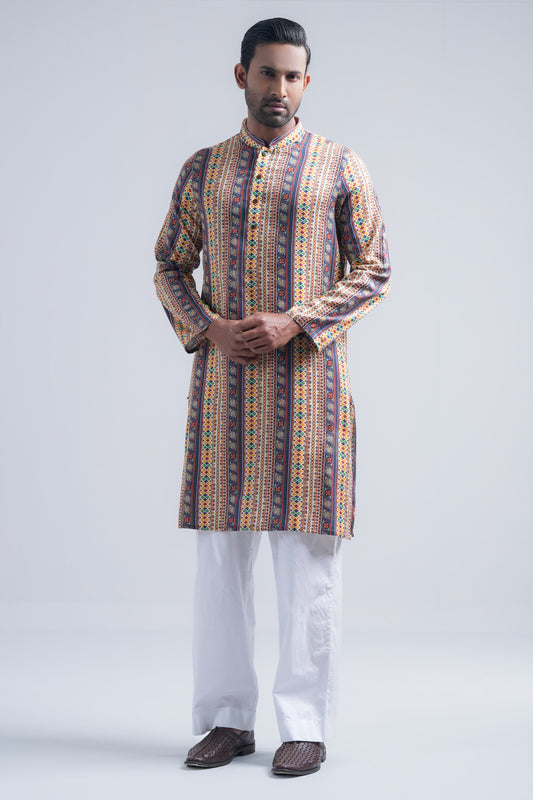 Regular Fit Cotton Panjabi