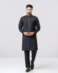 Regular Fit Embroidered Formal Ethnic Kurta Set
