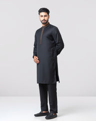 Regular Fit Embroidered Formal Ethnic Kurta Set