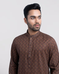 Regular Fit All-Over Printed Panjabi