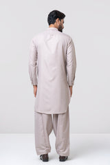 Regular Fit Blended Fabric Formal Kabli Set