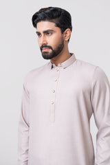 Regular Fit Blended Fabric Formal Kabli Set