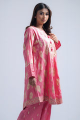 Relaxed Fit Printed Two-Piece Semi-Formal Ethnic Set