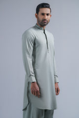 Regular Fit Embroidered Semi-Formal Kabli Set