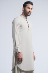 Regular Fit Embroidered Semi-Formal Kabli Set