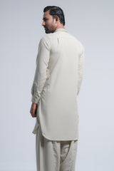 Regular Fit Embroidered Semi-Formal Kabli Set