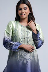 Smart Fit Heavy Embellished Two-Piece Formal Ethnic Set with Organza Dupatta