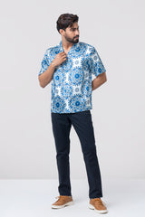 Relaxed Fit Printed Casual Shirt