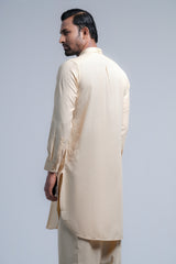 Regular Fit Embroidered Semi-Formal Kabli Set