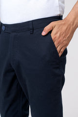 Regular Fit Solid Chinos