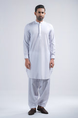 Regular Fit Embroidered Semi-Formal Kabli Set